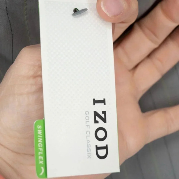 Izod Women's  Golf Classix Stretch Gray pinstripe Pants | 6 NWT - Picture 8 of 9